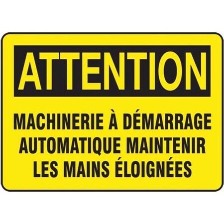 BILINGUAL FRENCH SIGN  AUTOMATIC FRMEQM737VS